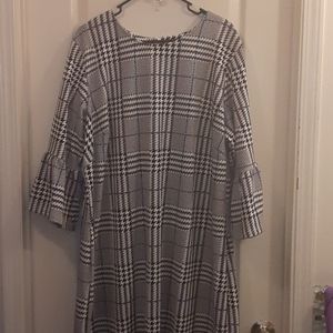 Houndstooth dress